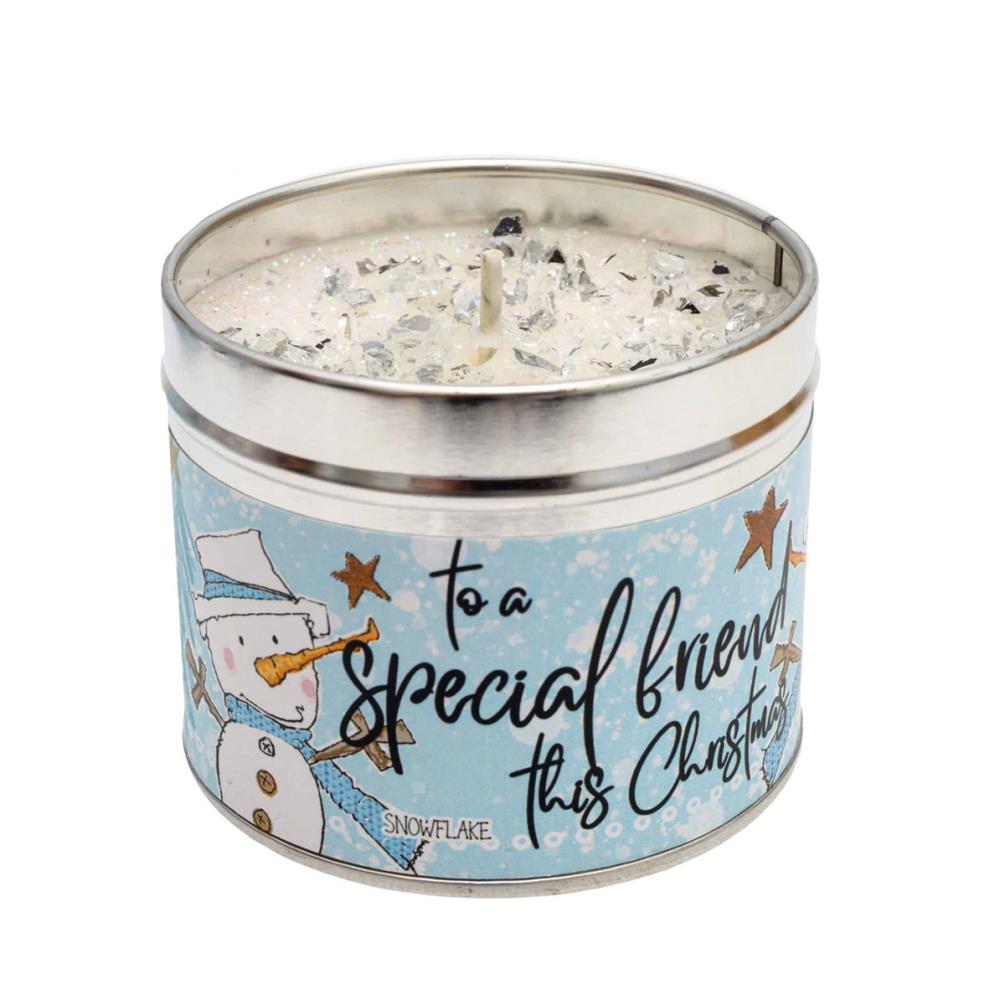 Best Kept Secrets To a Special Friend This Christmas Tin Candle £8.99